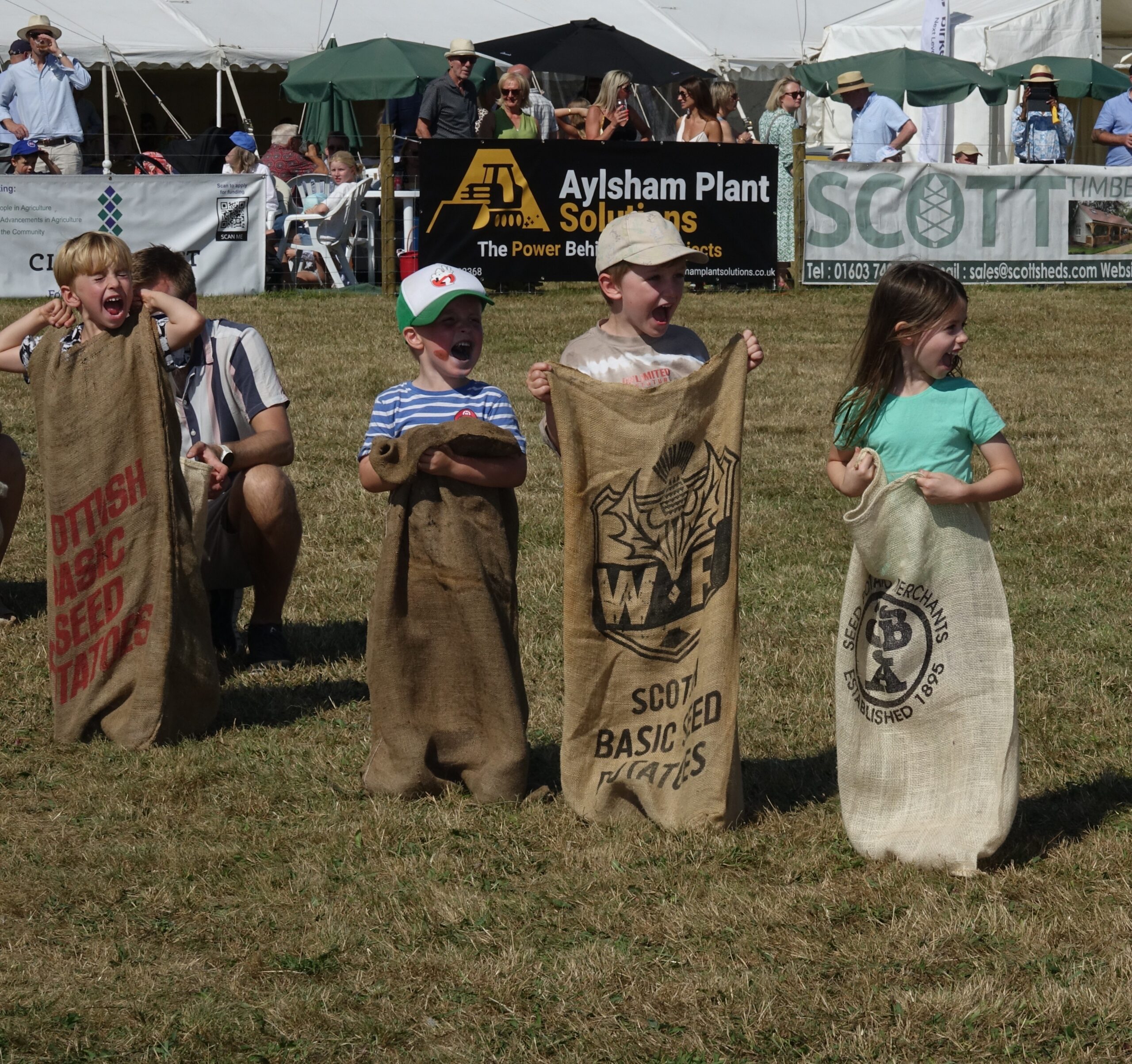 Childrens' Sack Races